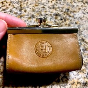 Vintage Fendi coin purse